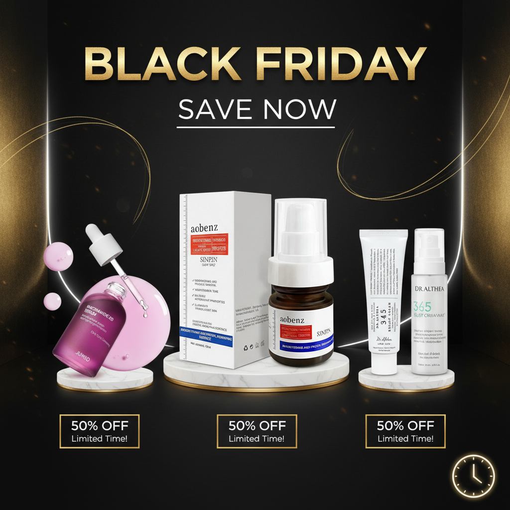 Black Friday Skincare Banner